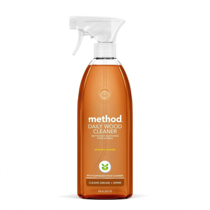 Method Cleaning Products Daily Wood Cleaner Almond Spray Bottle 28 fl oz | Target