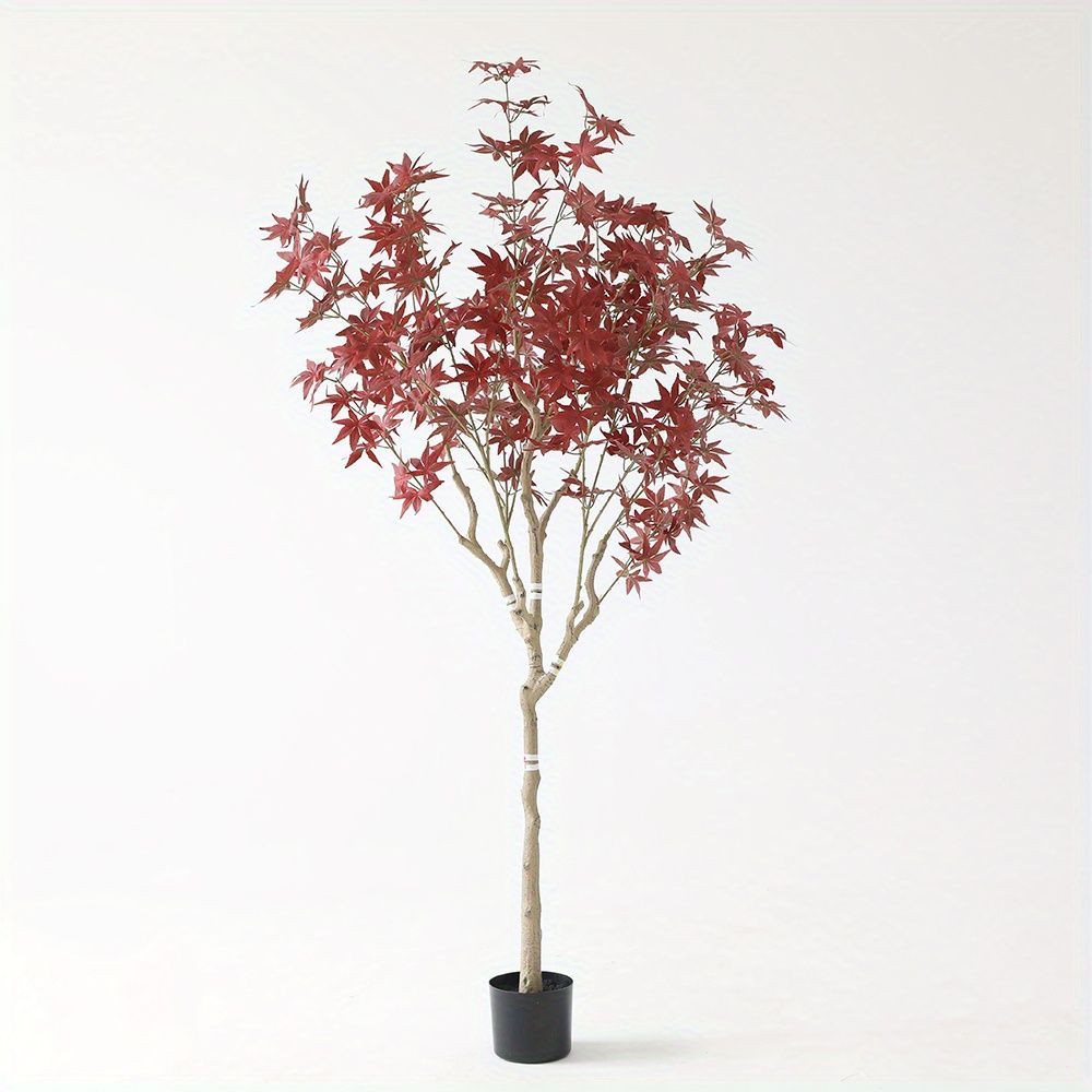 1pc Autumn Maple Tree Simulation Tree Artificial Tree Simulation Plant Room Decoration Aesthetic ... | Temu Affiliate Program