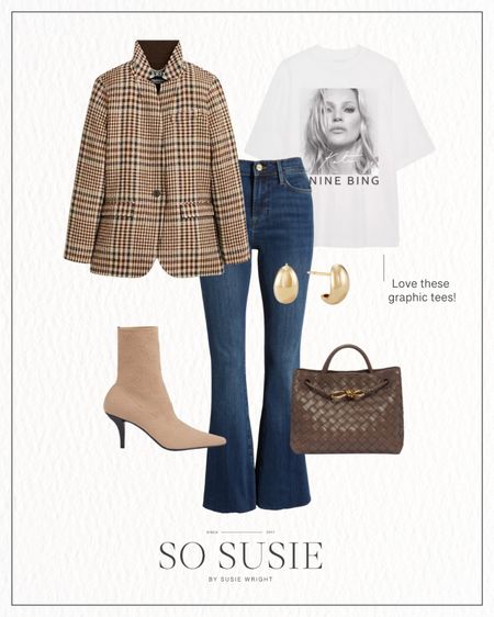 Fall outfit idea from my most recent capsule wardrobe! I adore this brown plaid jacket from J.Crew! It was the first thing that caught my eye on a recent visit to J.Crew. It’s on trend, versatile, and has a great color combo!

#LTKworkwear #LTKstyletip #LTKover40