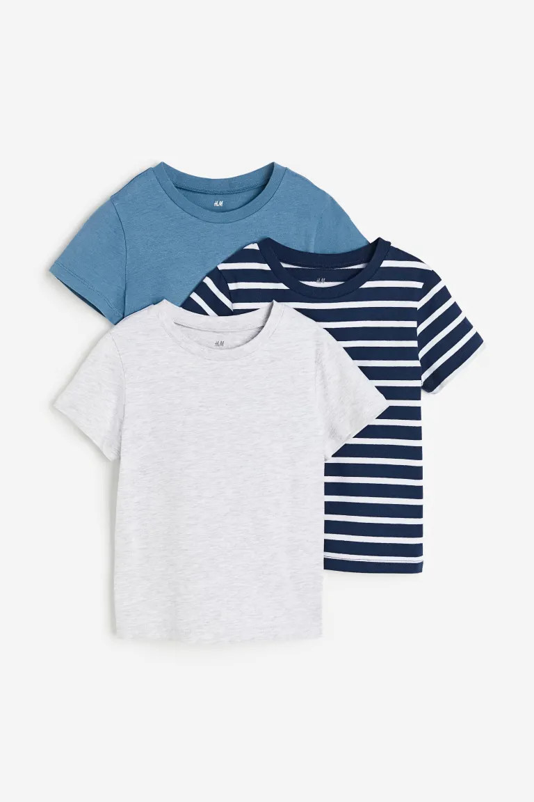 3-pack T-shirts | H&M (US + CA)