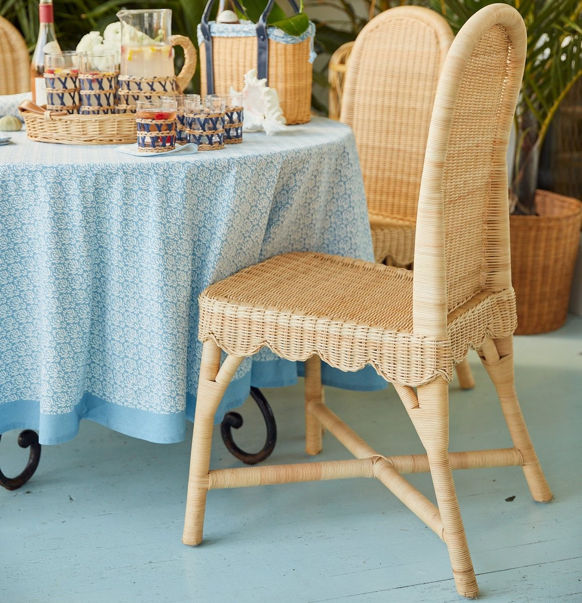 Linton Scalloped Side Chair, Set of 2 | Amanda Lindroth