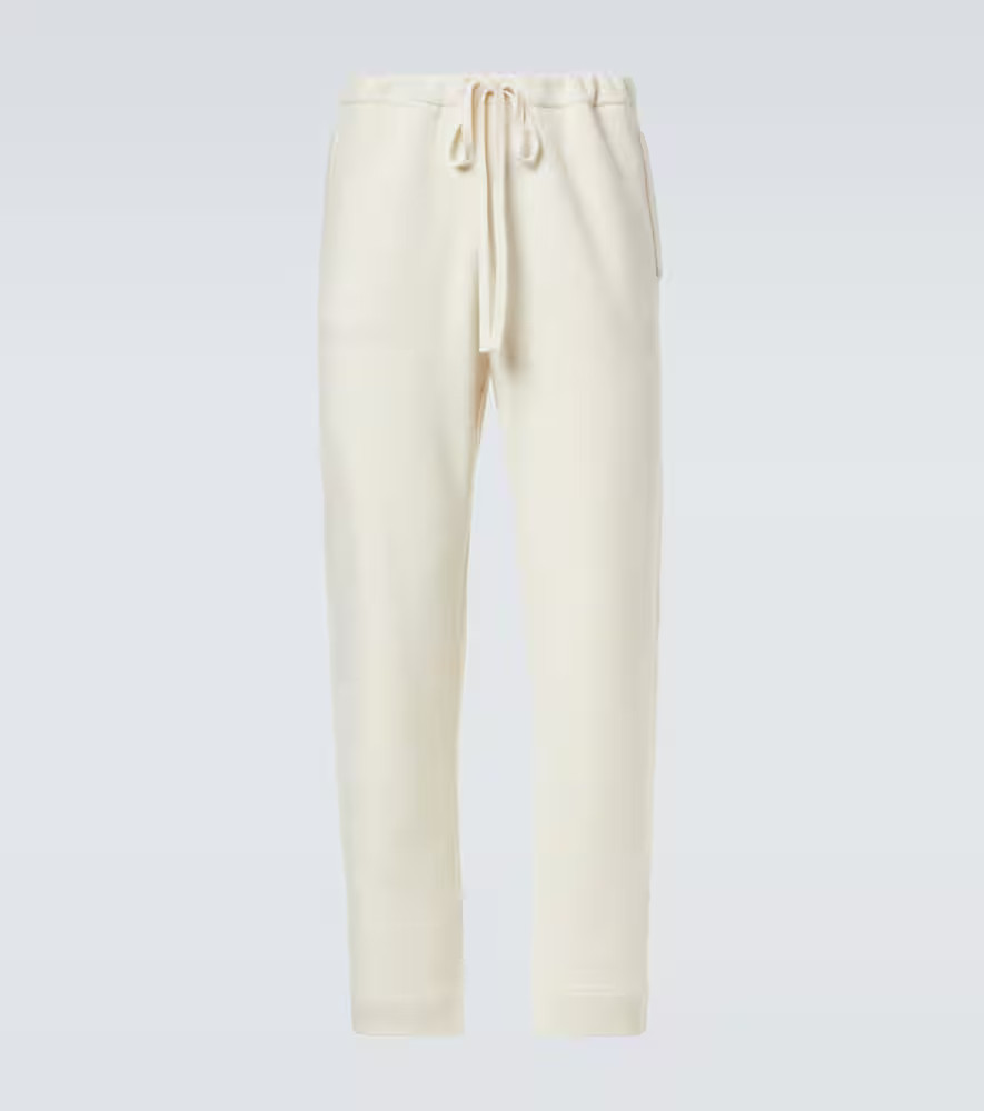 God's True Cashmere Cashmere straight pants with amethyst | Mytheresa (US/CA)