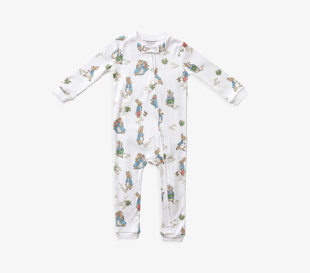 Peter Rabbit(TM) One Piece Pajama, 12-18 Months, Multi | Pottery Barn Kids