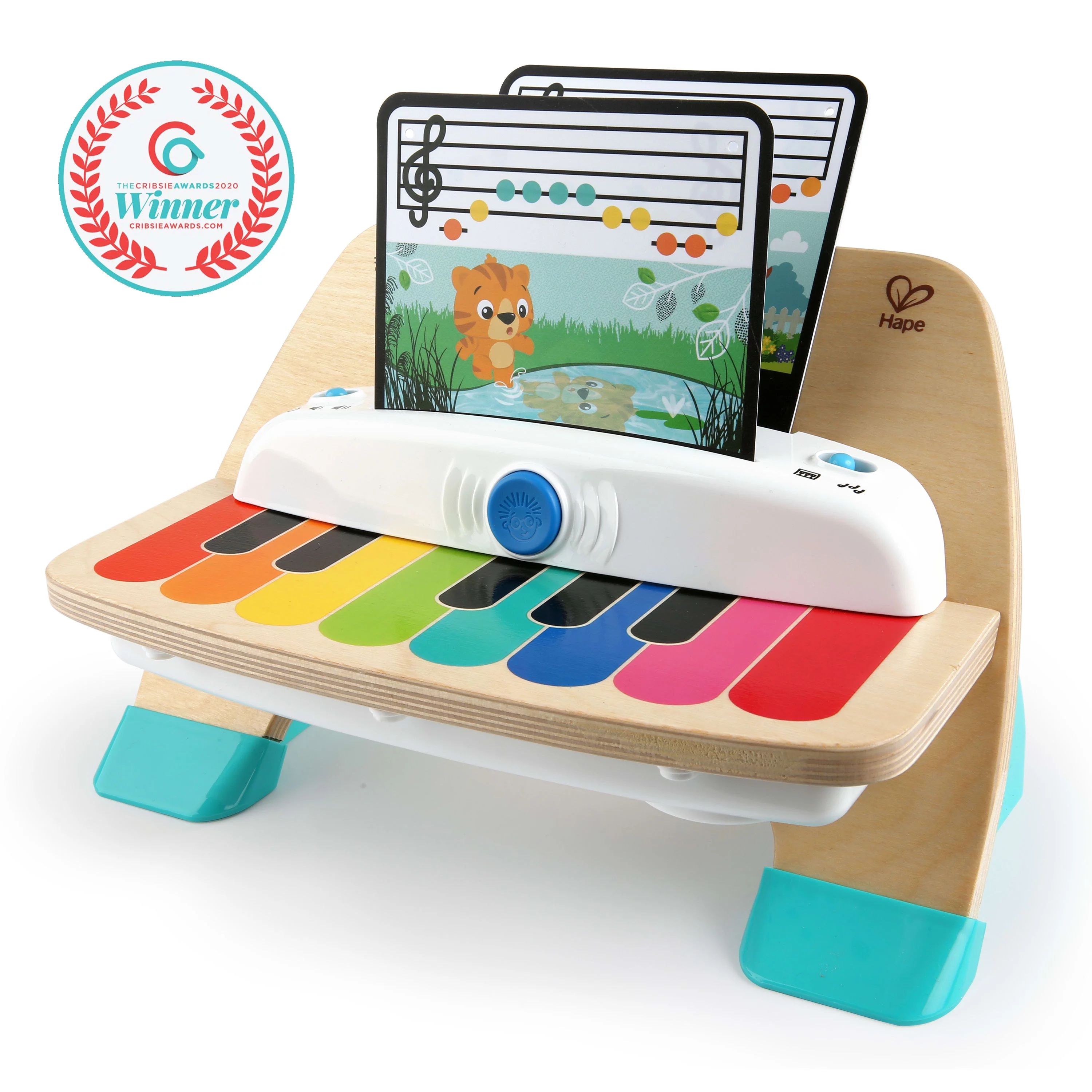Baby Einstein Hape Magic Touch Piano Wooden Musical Baby and Toddler Toy Age 6 Months and up | Walmart (US)