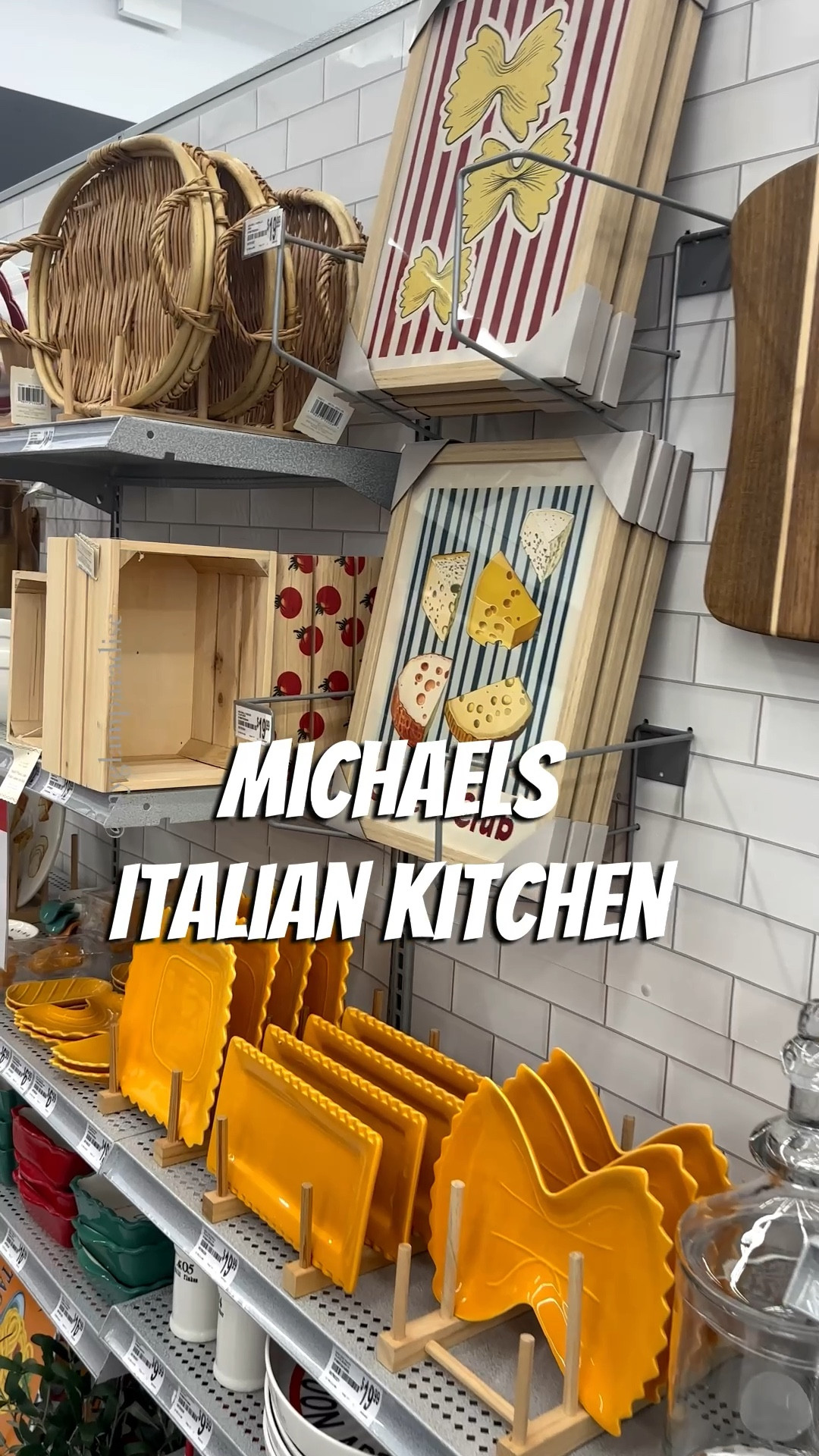 POV: you still think about last year’s Italian Kitchen collection at Michaels 🇮🇹🍝 Pasta plates, details, all the vibes. This is your reminder and the start of my Italian vacation finds mini series.

#italia #michaelsstores #michaelsfinds #roma #myglamparadise

#LTKHome #LTKSeasonal #LTKfoodie