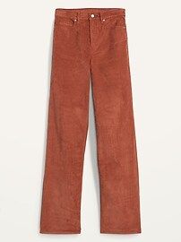 Extra High-Waisted Sky-Hi Wide-Leg Corduroy Pants for Women | Old Navy (US)