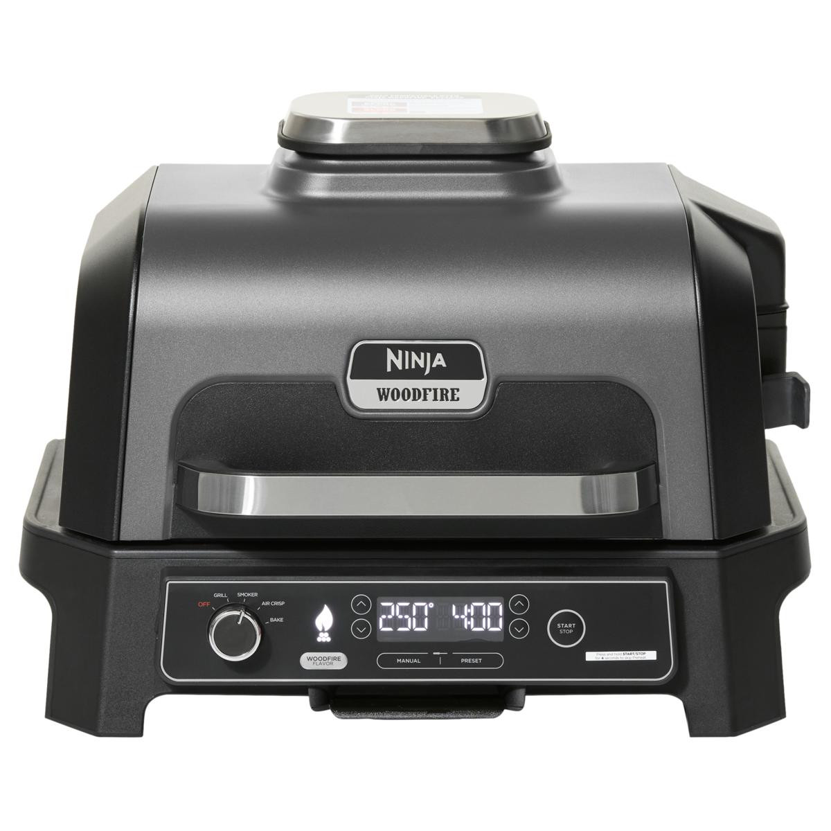 Ninja Woodfire Pro XL Outdoor Grill & Smoker with Thermometer & Cover | HSN