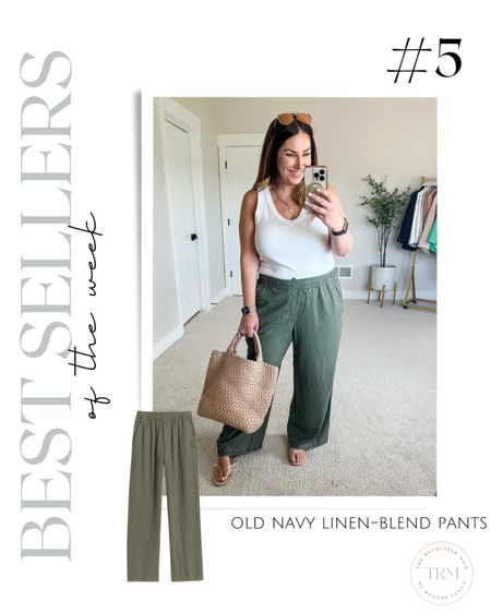 Old Navy linen-blend pants 

Tts, L

#LTKSeasonal #LTKcurves #LTKstyletip
