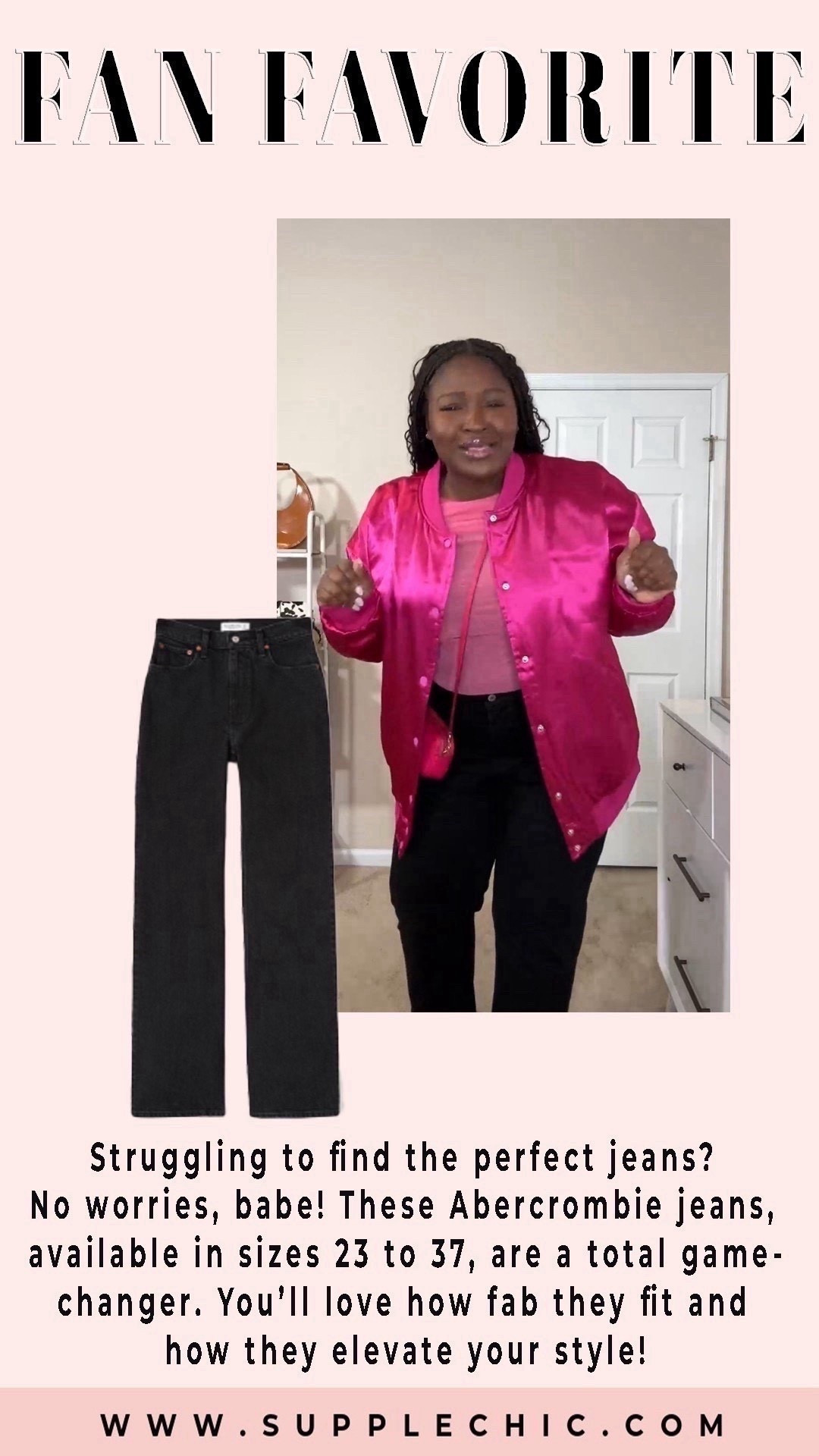 Tired of jeans that just don’t fit? @Abercrombie came through with these beauties—lightweight, flattering in all the right places, and so comfy you’ll wanna live in them. Your new everyday denim BFF is here! The best part? They’re ON SALE today, but sizes are going fast. #AbercrombieJeans #FallFashion #OOTDFall #CurvyFriendlyDenim #EverydayJeans #DenimGoals #WardrobeEssentials #AffordableStyle #FlatteringFit

#LTKFindsUnder100 #LTKSaleAlert #LTKStyleTip