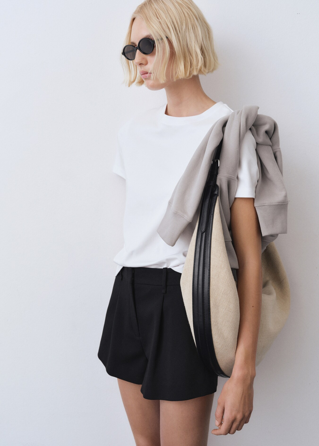 Short-sleeved cotton t-shirt - Women | MANGO United Kingdom | MANGO (UK)