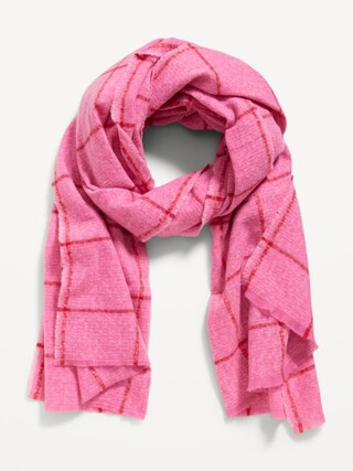 Plaid Flannel Scarf for Women | Old Navy (CA)