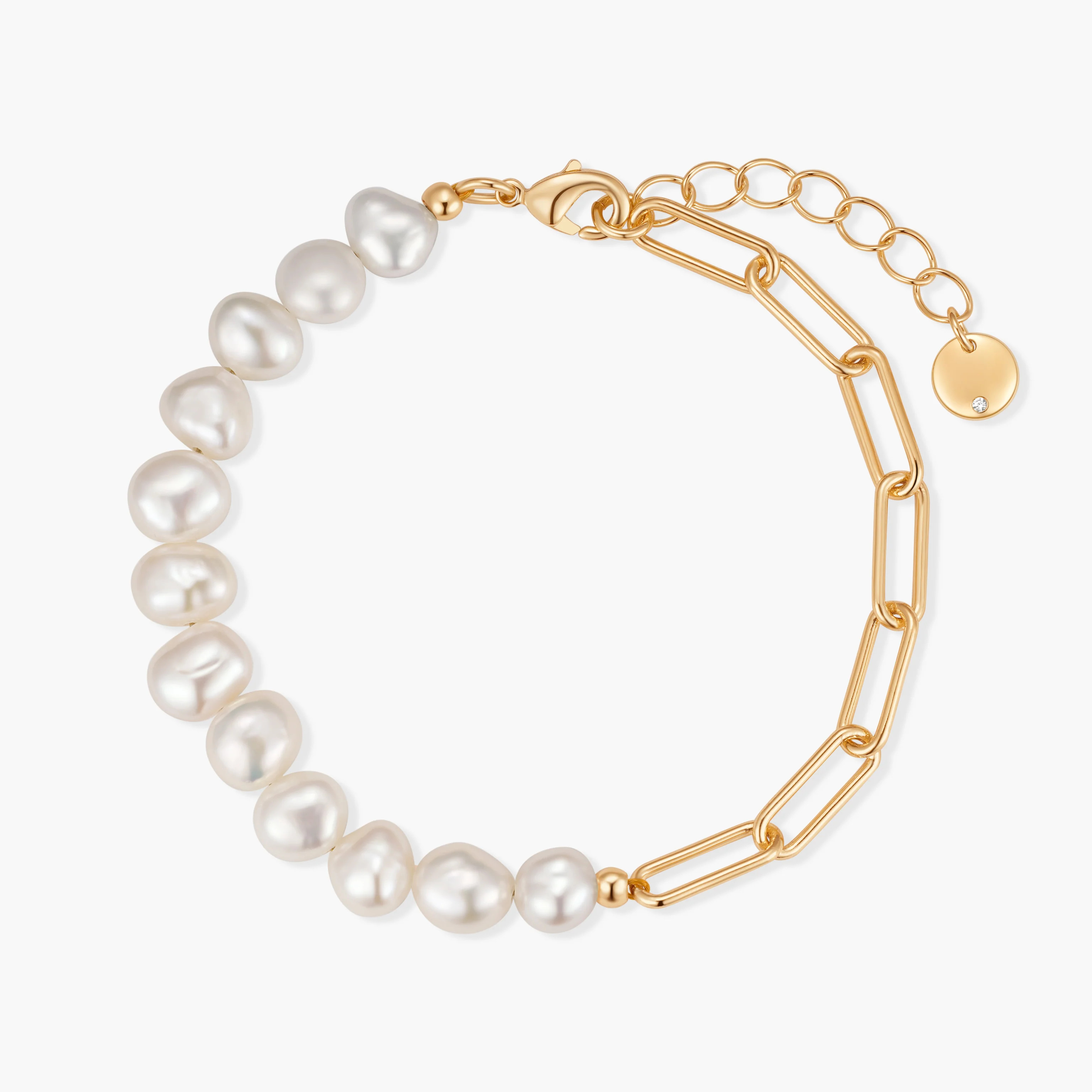 Colette Half Pearl Bracelet | Brook and York