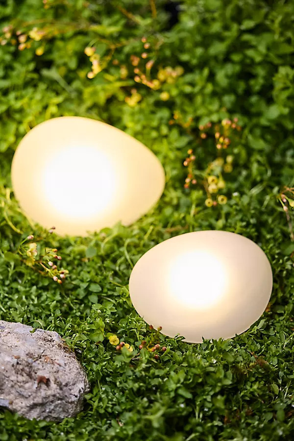 Solar Pebble Light | Anthropologie (US)