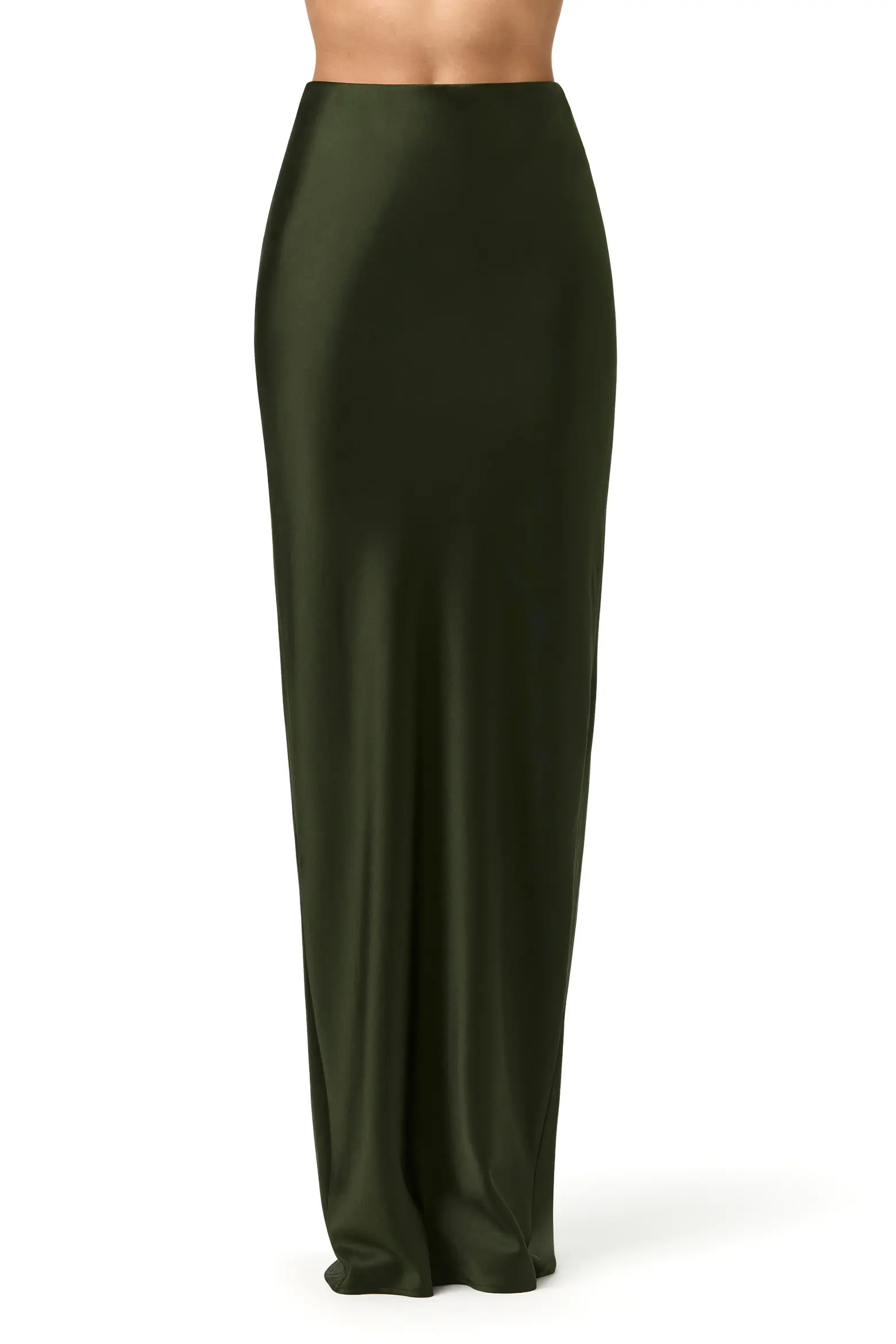 Naked Wardrobe Silk Maxi Skirt (Women) | Nordstrom | Nordstrom