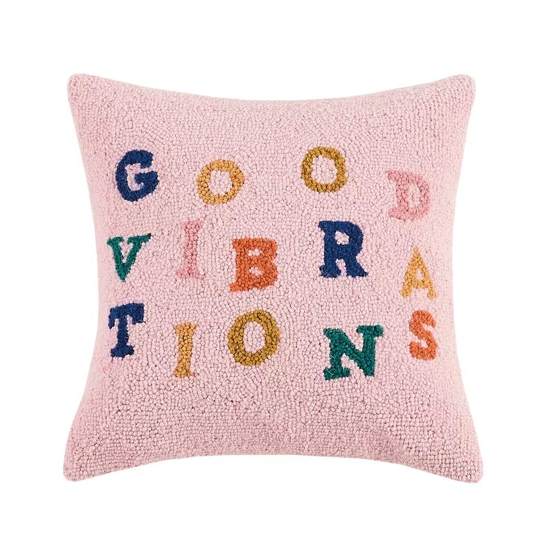 Good Vibrations Wool Throw Pillow | Wayfair North America