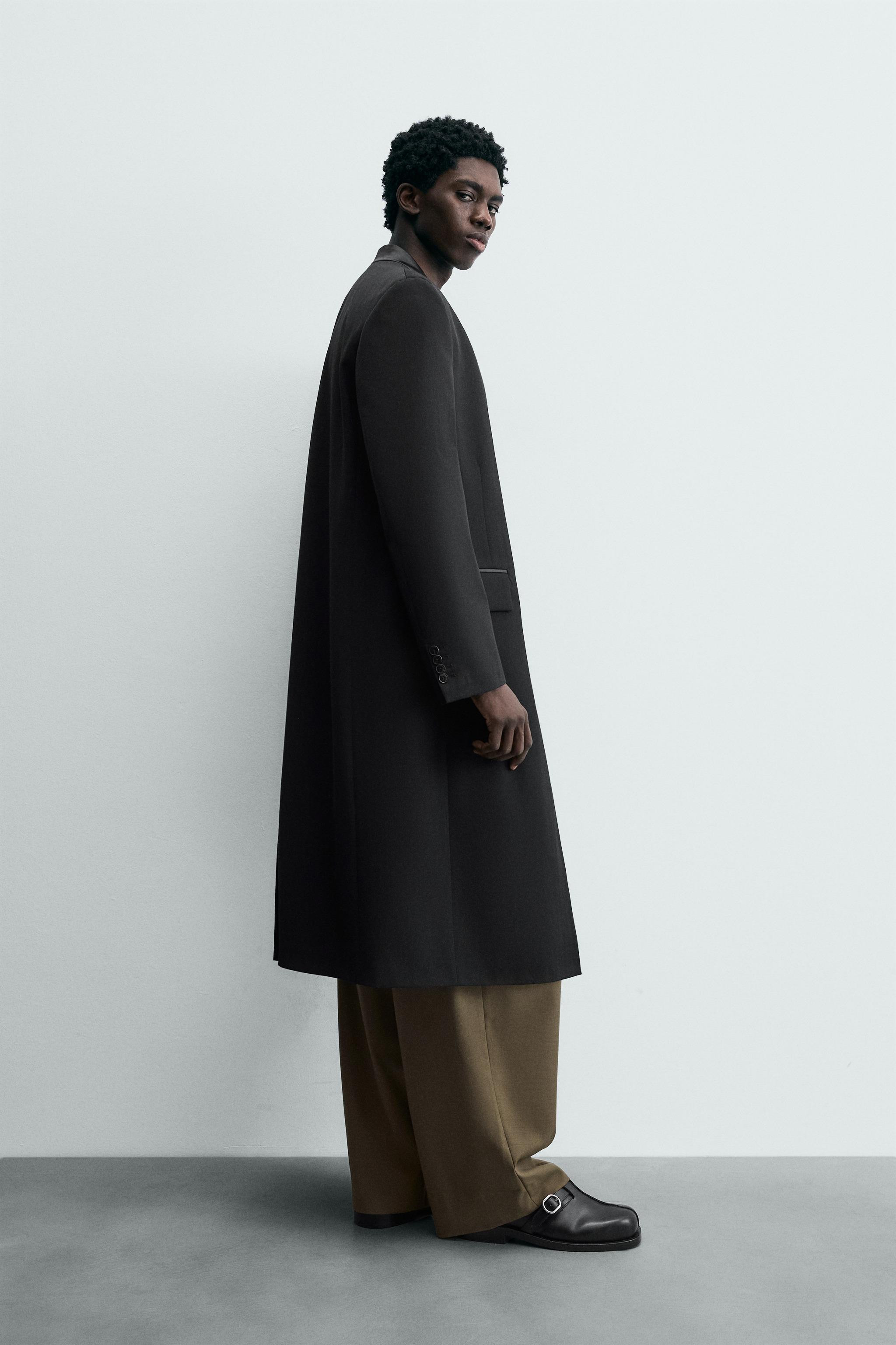 STRIPED JACQUARD FROCK COAT LIMITED EDITION | Zara US