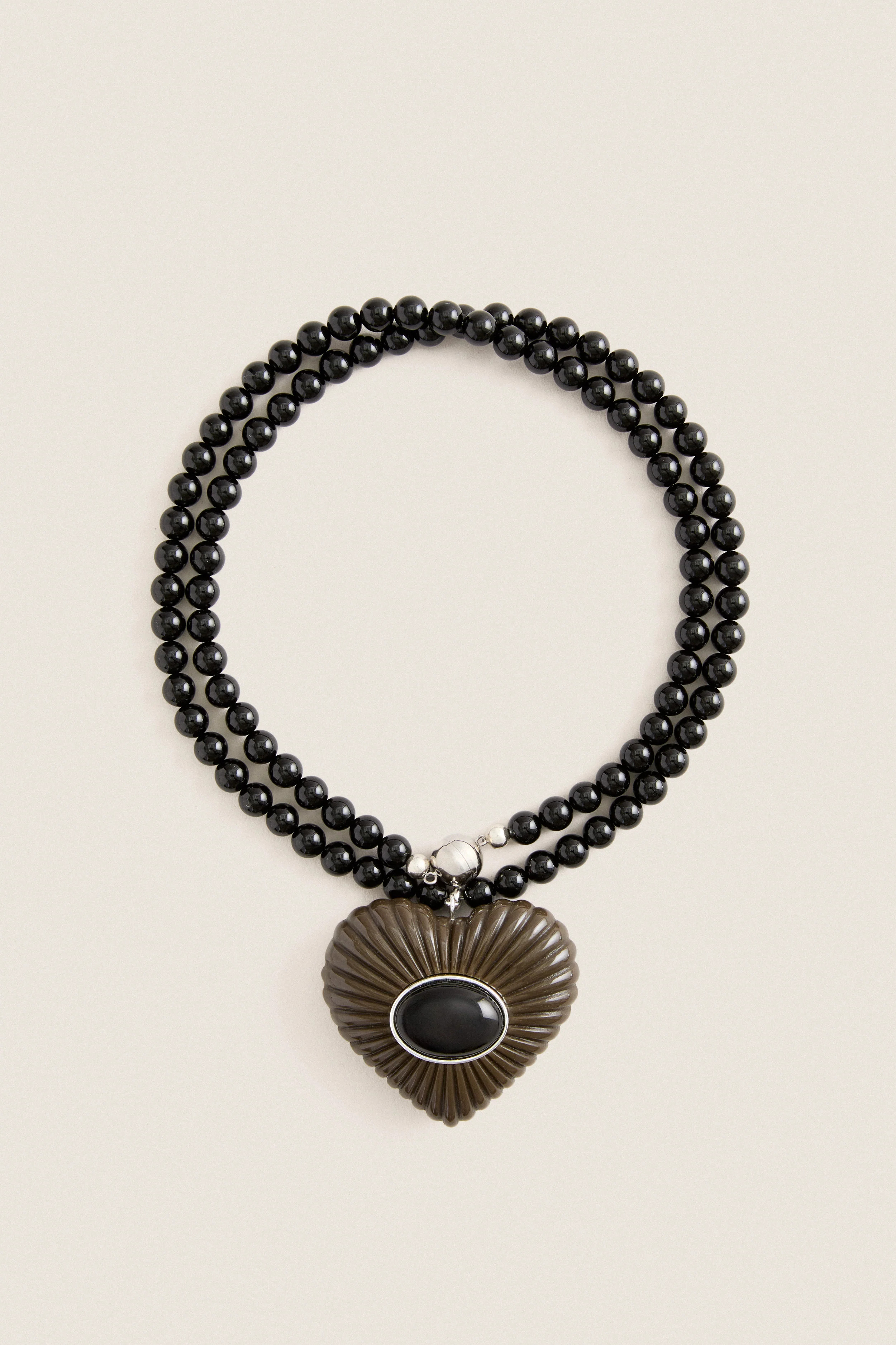 Black and Brown Solis Necklace | Tuckernuck (US)