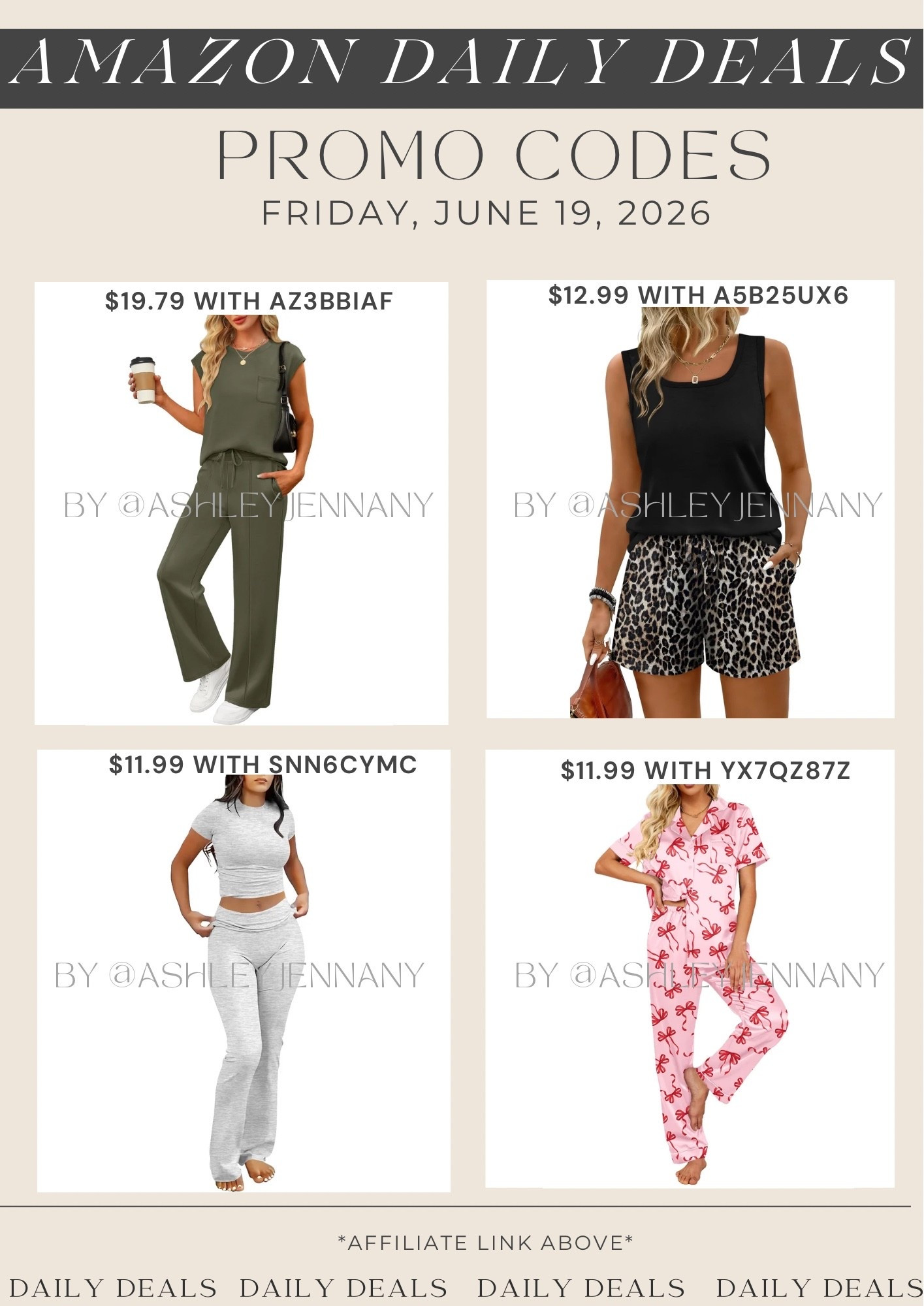 Amazon deals

#LTKSaleAlert #LTKMidsize #LTKootd