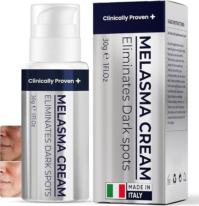Melasma Treatment for Face - Melasma Cream & Age Spot Remover for Skin Discoloration, Post-Blemis... | Amazon (US)