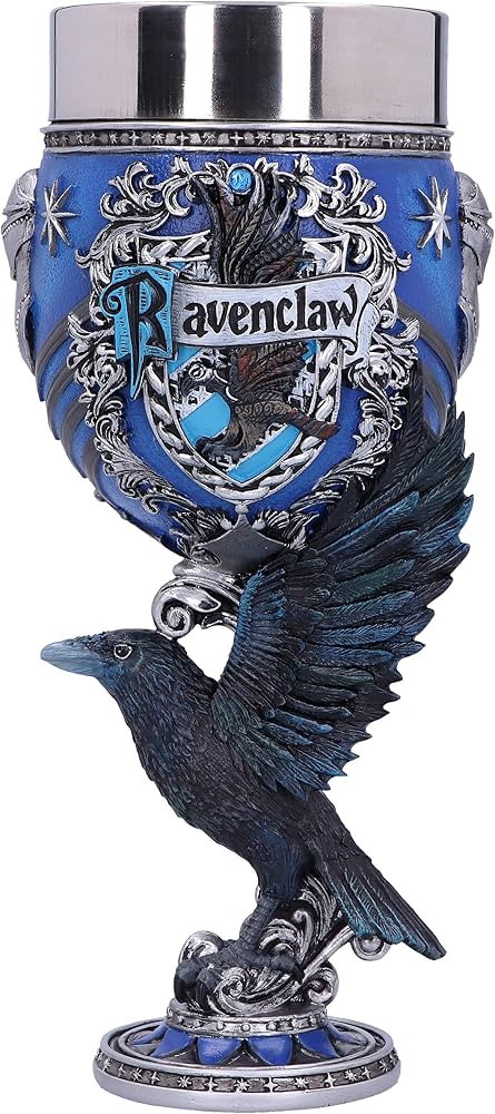 Nemesis Now Harry Potter Ravenclaw Hogwarts House Collectible Goblet, 1 Count (Pack of 1), Blue S... | Amazon (US)