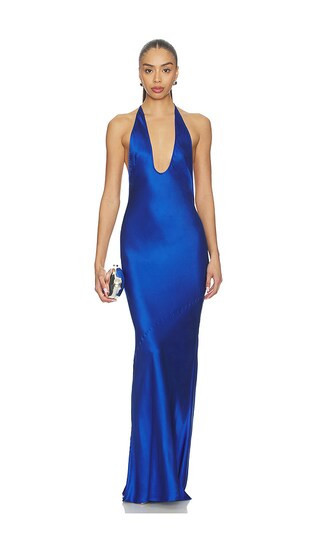 NBD Shai Gown in Blue. - size XXS | Revolve Clothing (Global)