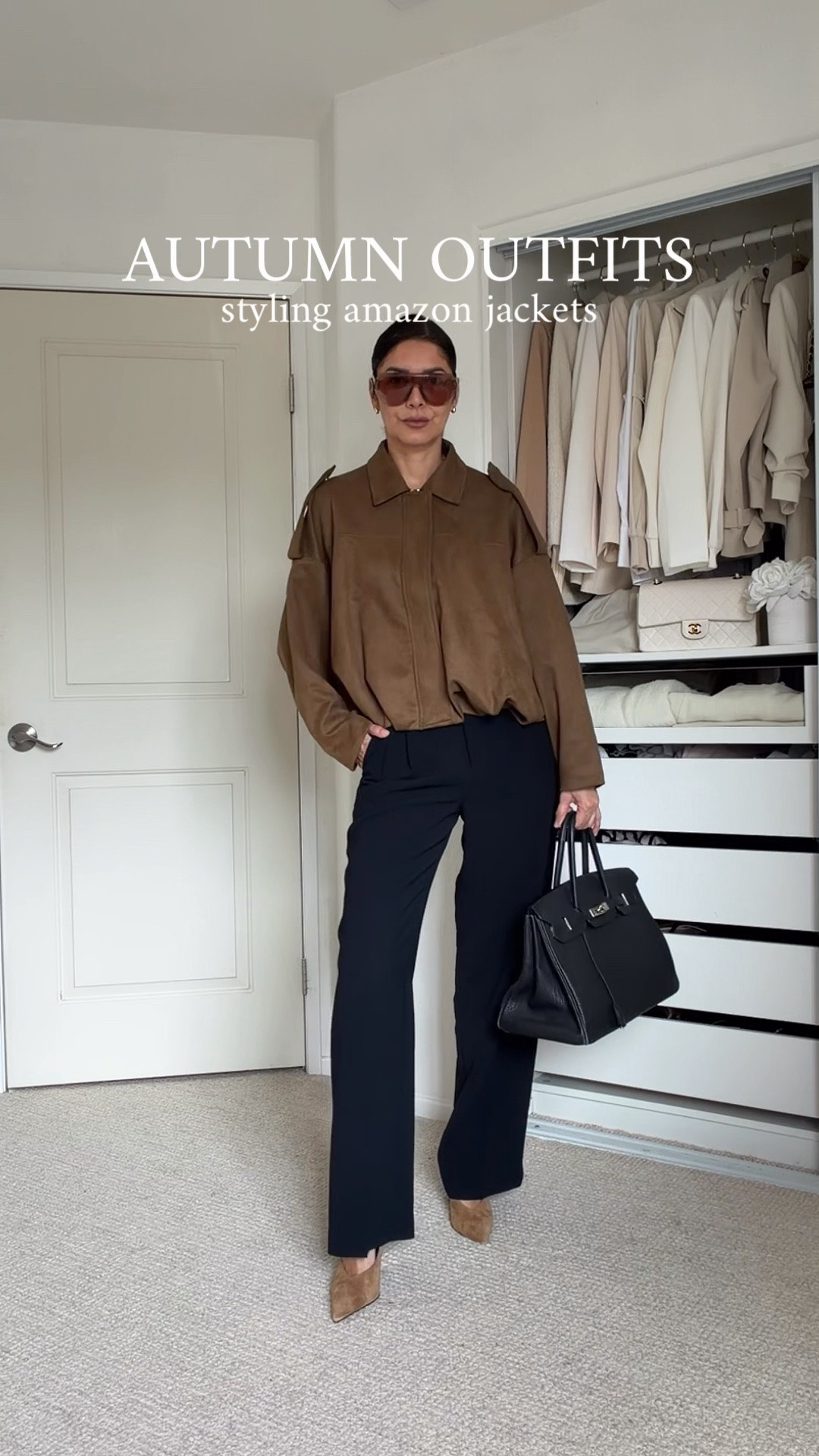 3 autumn outfits styling Amazon jackets 🤎🍂

Sharing 3 chic fall outfit ideas featuring jackets from Amazon. These are the kind of pieces that make transitioning into cooler weather so easy—just throw on a great jacket and the entire outfit instantly feels more polished and put together.

Perfect for creating elevated everyday looks without spending a fortune. Amazon has some seriously good jackets this season! 🤎

➫ MY BODY MEASUREMENTS FOR YOUR REFERENCE
Bra: 32C (81 cm)
Waist: 26” (66 cm)
Hips: 38” (96.5 cm)
Height: 5’7” (170 cm)

Amazon jackets | Amazon fall fashion | Amazon fashion finds | Amazon fall jackets | autumn outfit ideas | fall jacket outfits | Amazon outfit ideas | chic fall outfits | elevated casual outfits | affordable fall fashion | fall wardrobe essentials | fashion over 40 | fashion over 50

#AmazonFashion #AmazonFinds #AutumnOutfits #LTKStyle

#LTKOver40 #LTKSeasonal #LTKootd