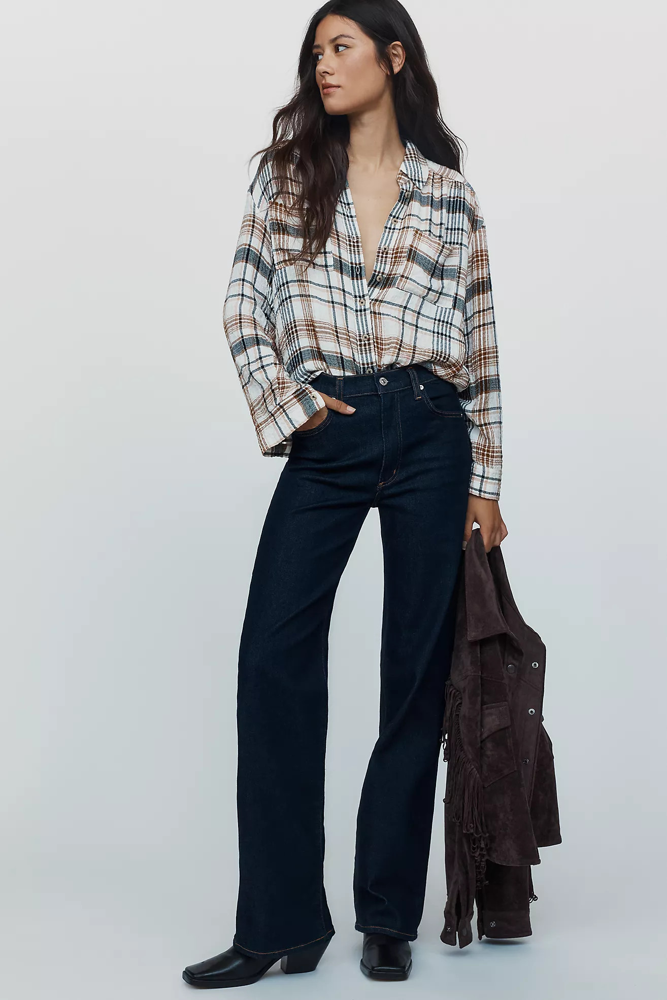 Citizens of Humanity Annina 33" High-Rise Wide-Leg Jeans | Anthropologie (US)
