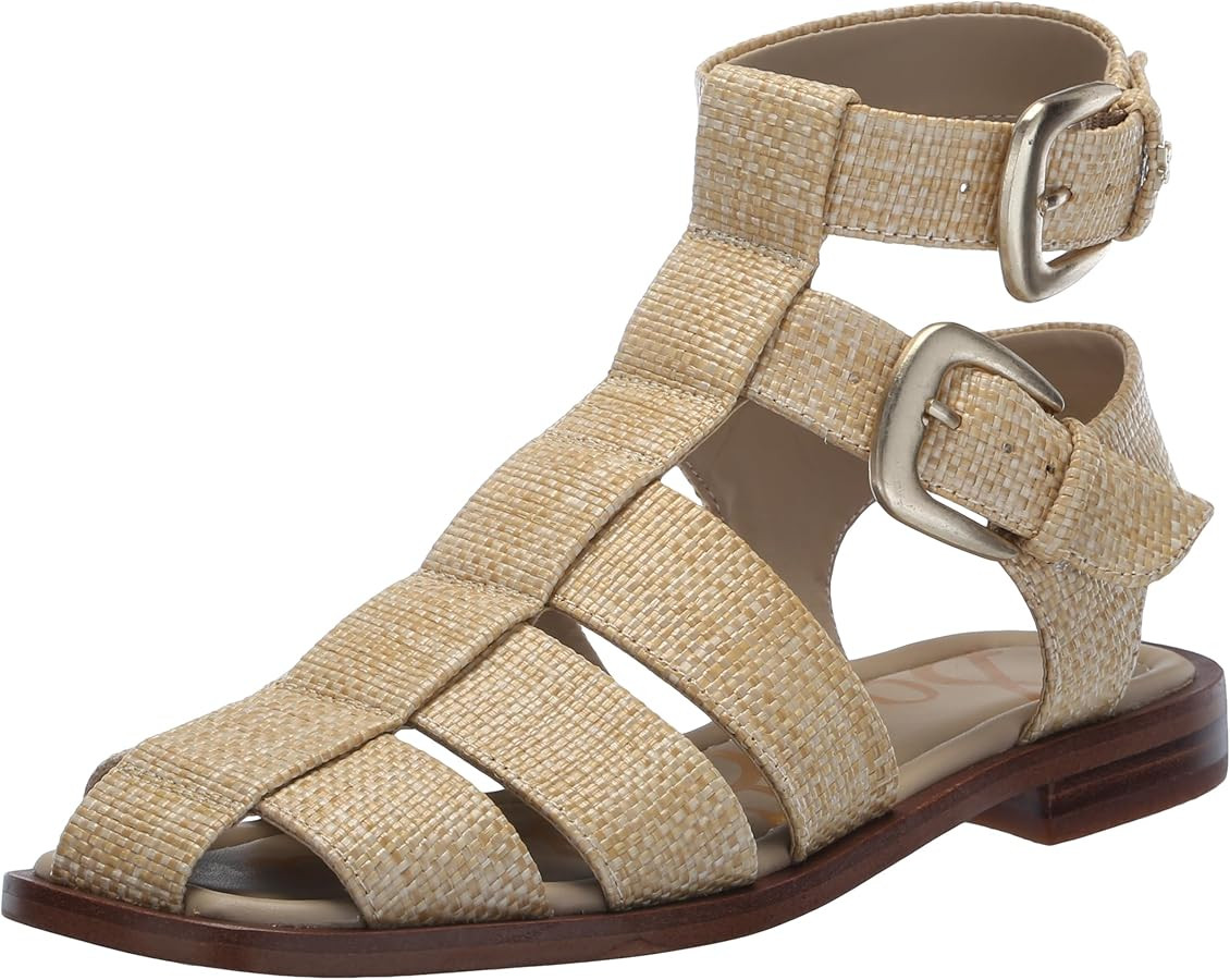 Sam Edelman Womens Dawn Ankle Buckle Sandal | Amazon (US)