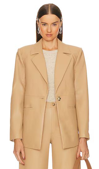 Shilo Blazer in Fawn Brown | Revolve Clothing (Global)