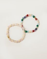 Renata Heart Stone Bracelet | Loeffler Randall