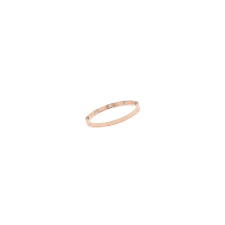 Swarovski Dextera Rose Gold-Tone Plated Bangle Size M | Walmart (US)