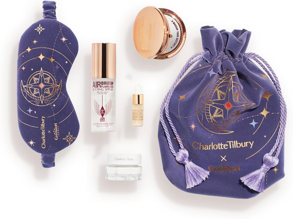 Charlotte Tilbury x Genshin Impact Starfell Treasure - Travel Size Skincare Kit - Magic Water Cre... | Amazon (US)