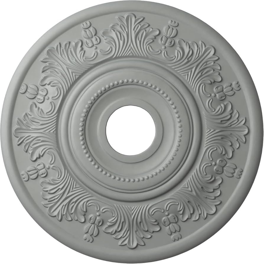 Ekena Millwork CM20VI Vienna Ceiling Medallion, 20"OD x 3 1/2"ID x 1 1/2"P, Factory Primed | Amazon (US)