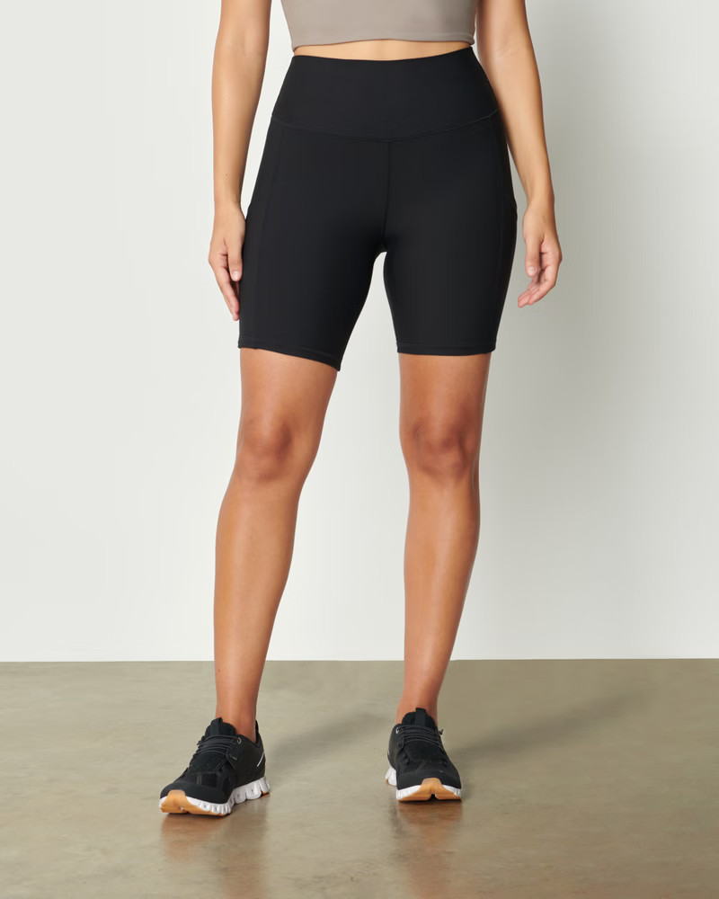 Women's YPB sculptLUX 7" Pocket Bike Short | Women's Active | Abercrombie.com | Abercrombie & Fitch (US)