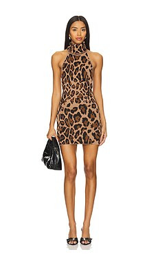 superdown Aisha Mini Dress in Leopard from Revolve.com | Revolve Clothing (Global)