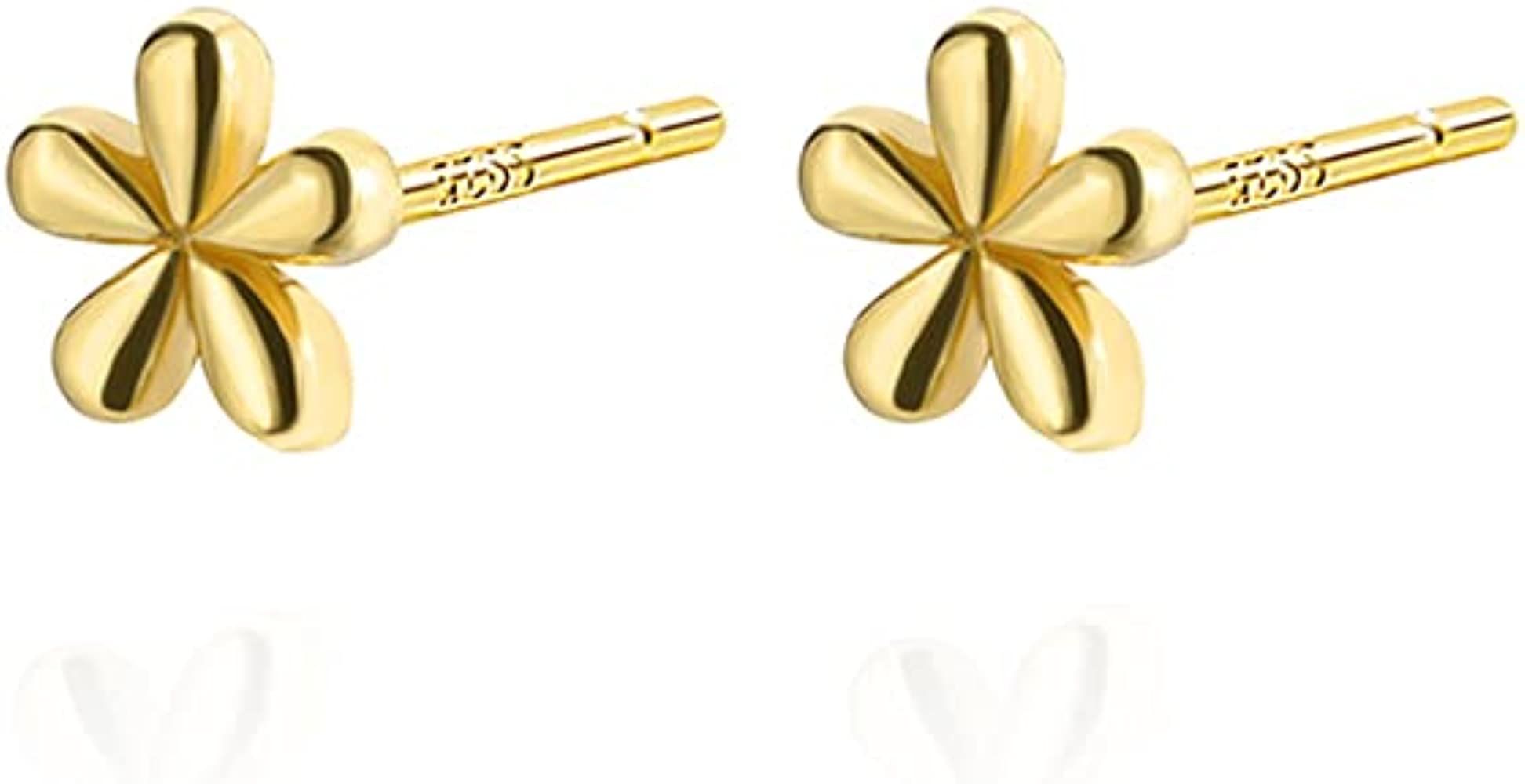 Reffeer 925 Sterling Silver Daisy Earrings Flower Studs for Women Girls Tiny Flower Earrings Stud... | Amazon (US)