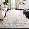 Safavieh Adirondack Collection ADR109C Ivory and Silver Oriental Vintage Distressed Area Rug (8' ... | Amazon (US)