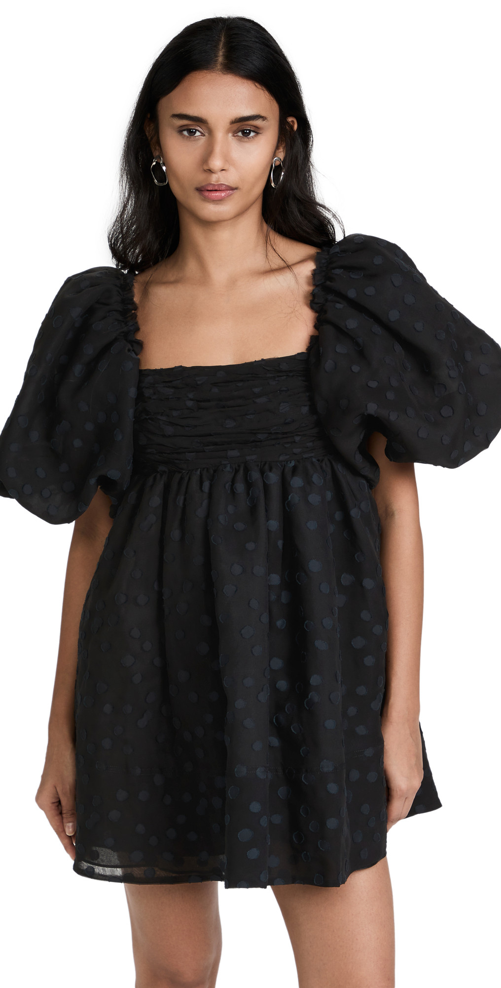 Puff Sleeve Mini Dress | Shopbop