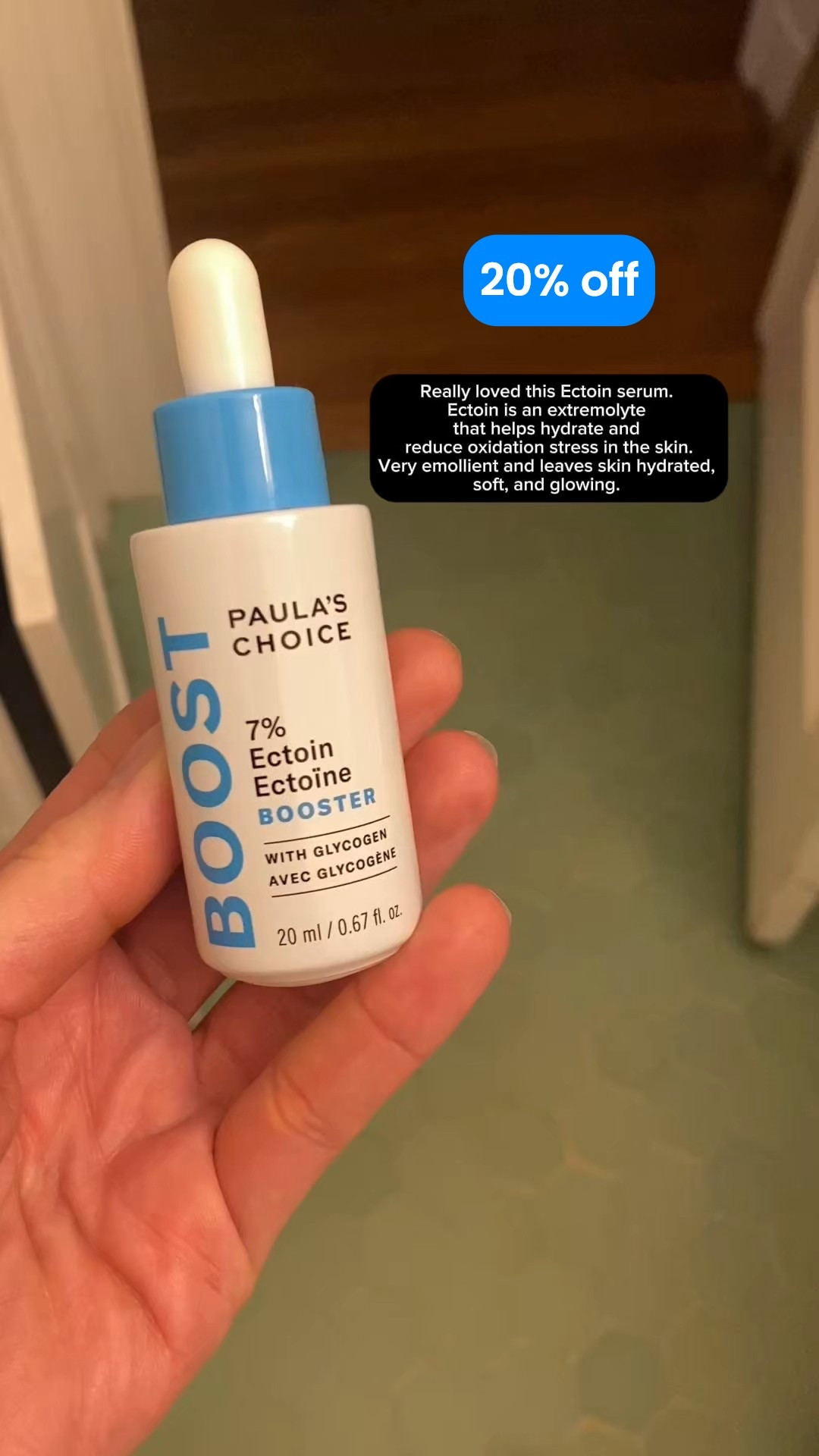 Finally ON SALE! 20% off Paula’s Choice 7% Ectoin + Hyaluronic Acid Milky Hydrating Serum. #skincare 

#LTKBeauty #LTKFindsUnder50 #LTKSaleAlert