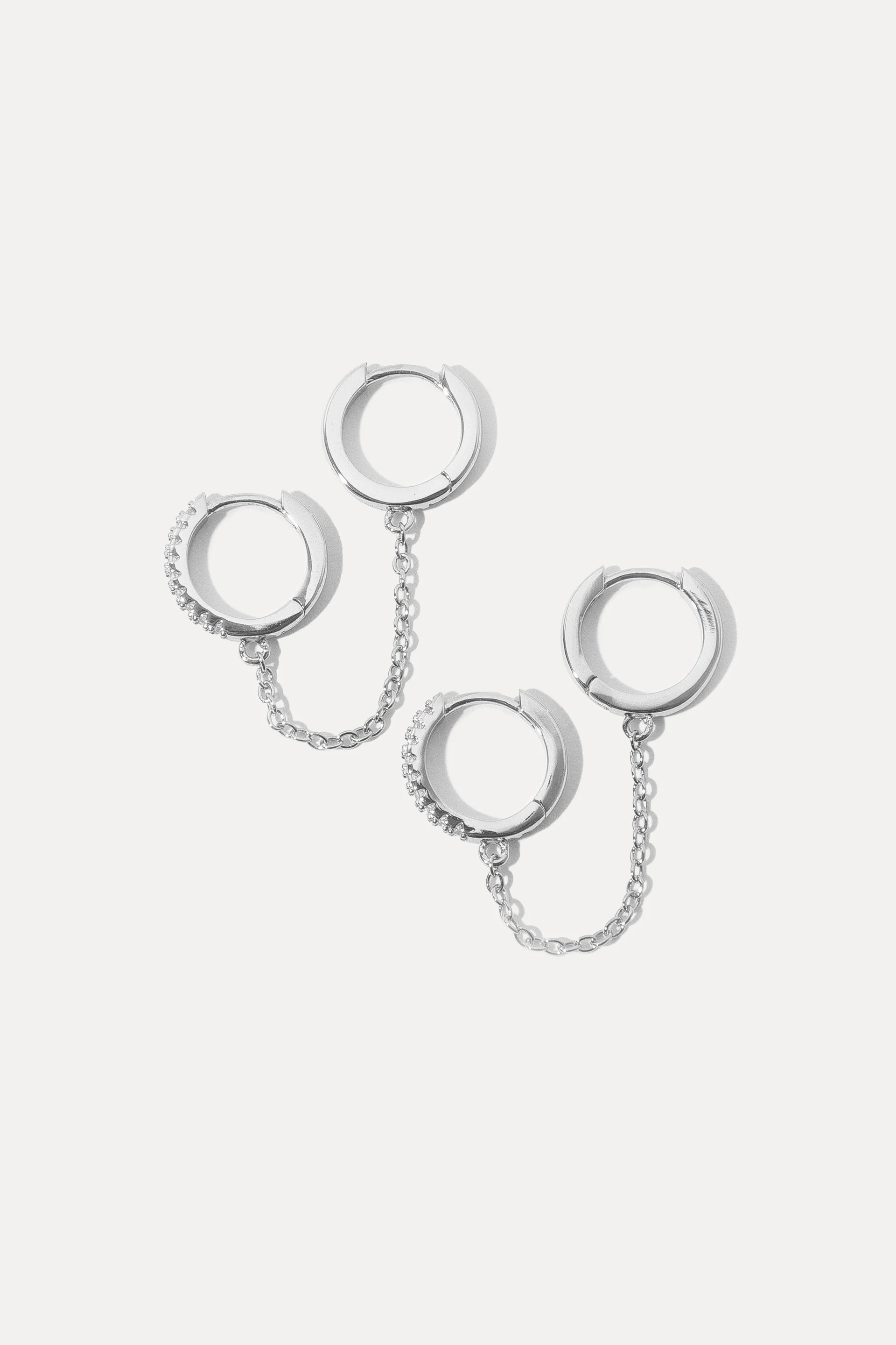 Elliot Double Hoops | Miranda Frye Inc.