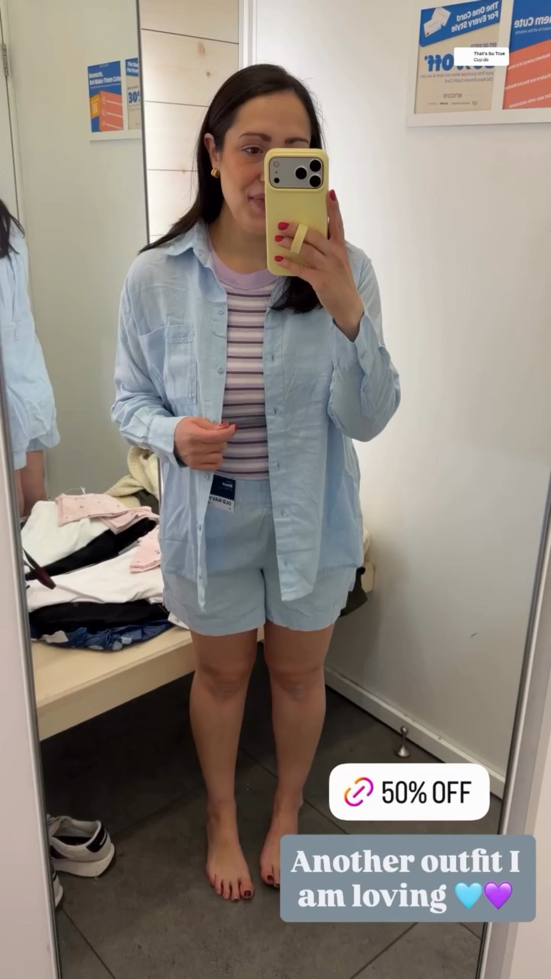 Another outfit I am loving 🩵💜