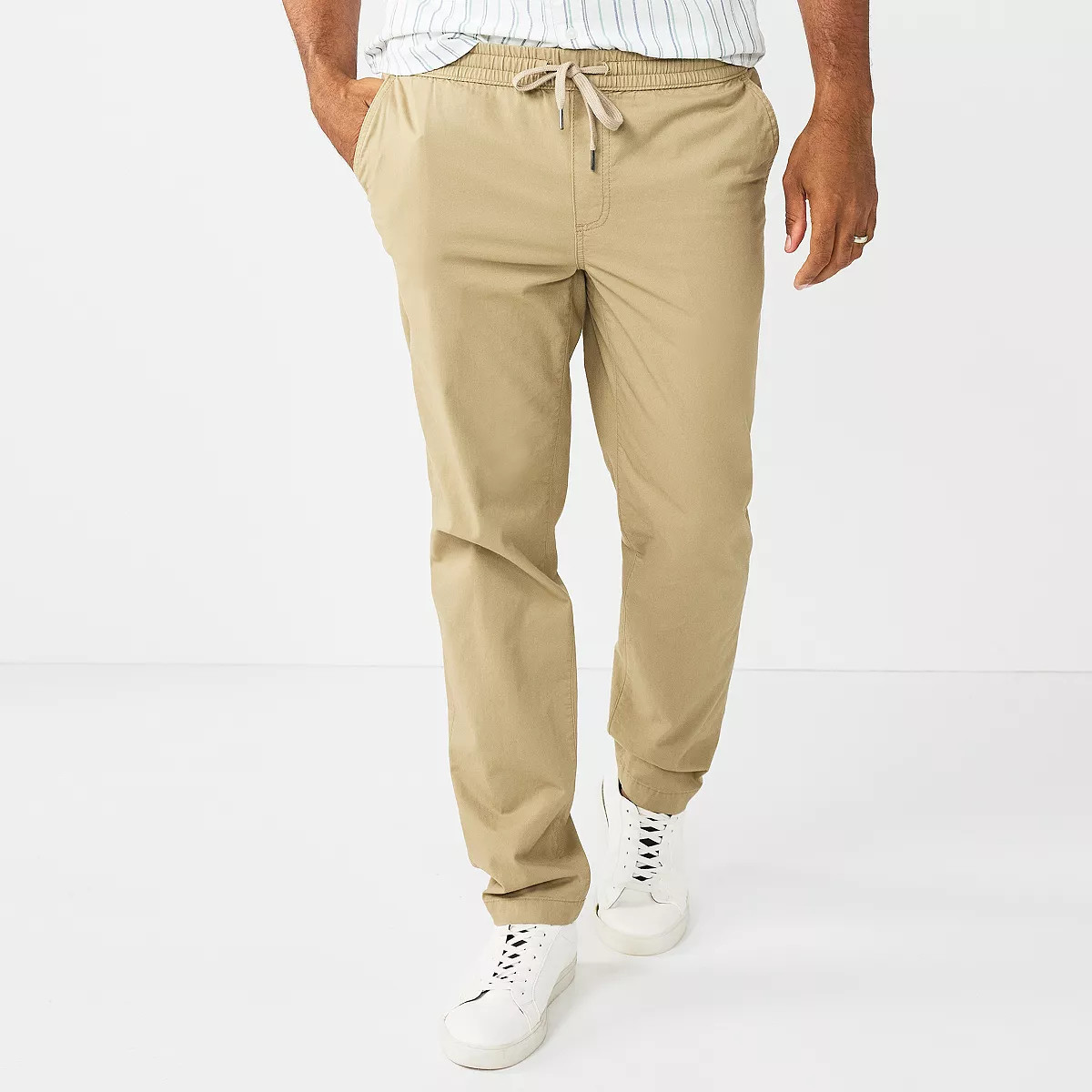 Men's Sonoma Goods For Life® Slim-Fit Pull-On Pants | Kohl's
