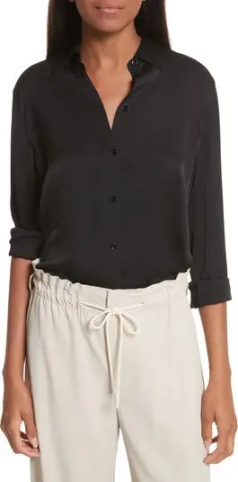 Slim Silk Blouse | Nordstrom