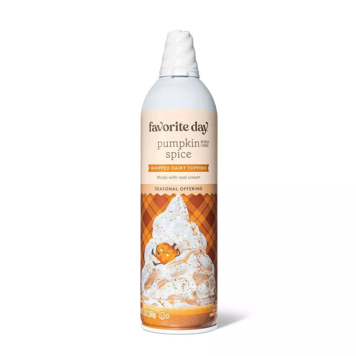 Pumpkin Spice Whipped Dairy Topping - 13oz - Favorite Day™ | Target