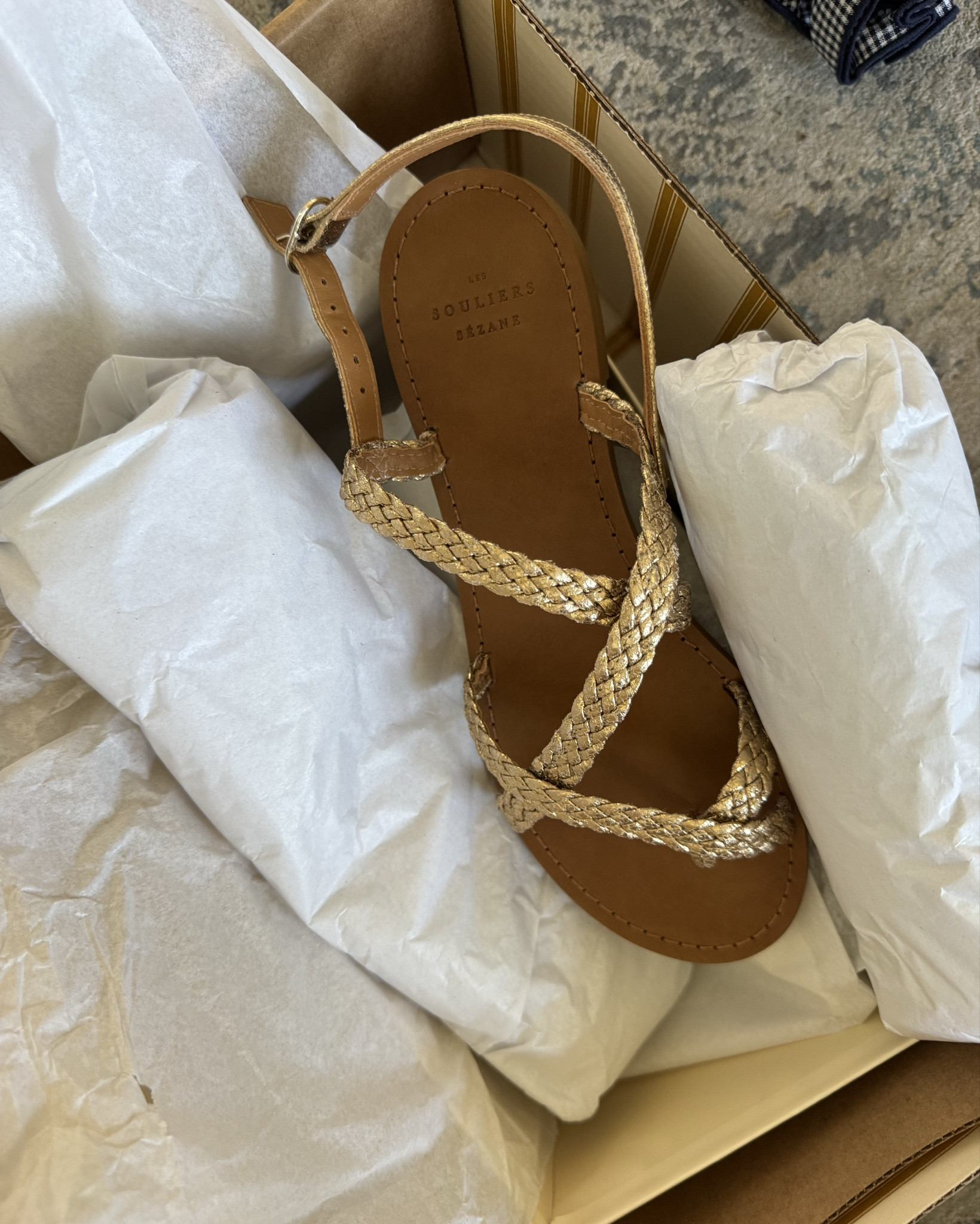 These Adeline gold Sandals from Sézane are permanently on my feet this summer!

#LTKTravel #LTKSwim #LTKStyleTip