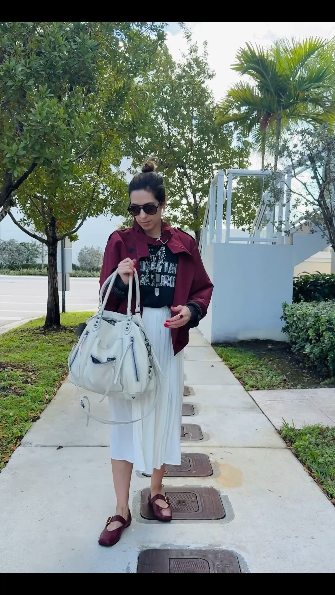 Simple, pero Cute, te comparto mi Outfit de hoy￼💋♥️