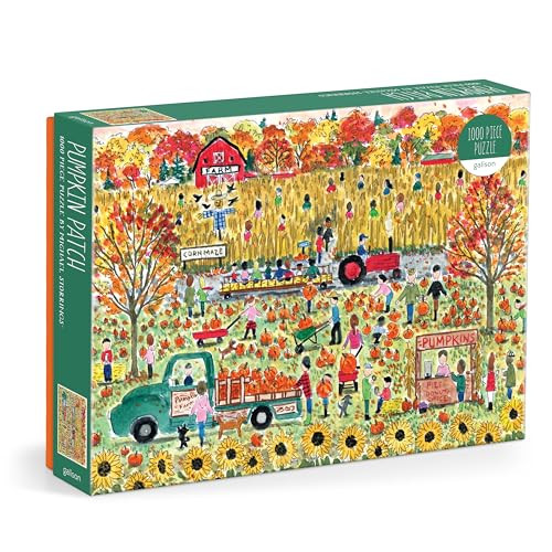 Galison Pumpkin Patch – 1000 Piece Michael Storrings Jigsaw Puzzle Featuring Beautiful Artwork ... | Amazon (US)