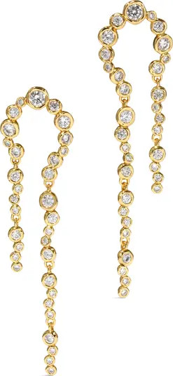 Asterales Arched Long Drop Earrings | Nordstrom