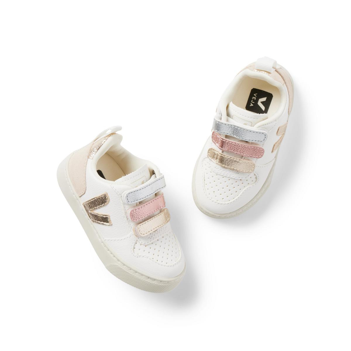 Toddler Veja V-10 Metallic Sneaker | Janie and Jack