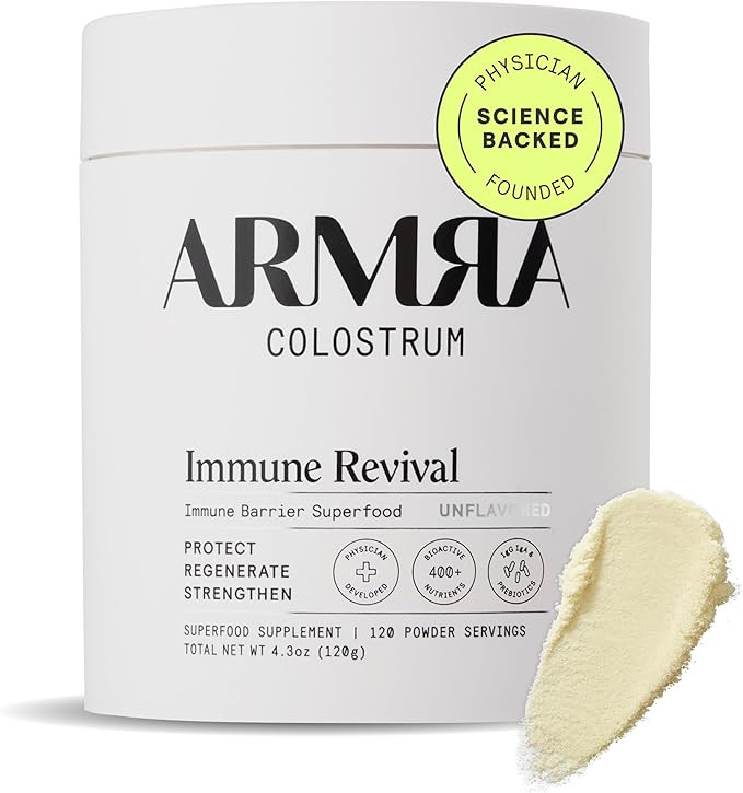 ARMRA Colostrum™ Premium Powder, Grass Fed, Gut Health Bloating Immunity Skin & Hair, Contains ... | Amazon (US)